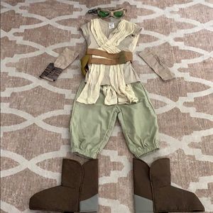Kids Disney Rey Costume, sz 5/6